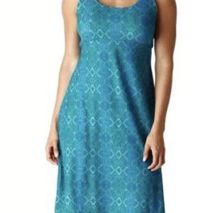 Prana sz L dress holly Athletic Built-in bra bluebell charmer